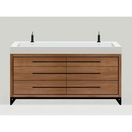 Estate 60" Double Natural Walnut